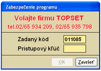 Prístupový kľúč